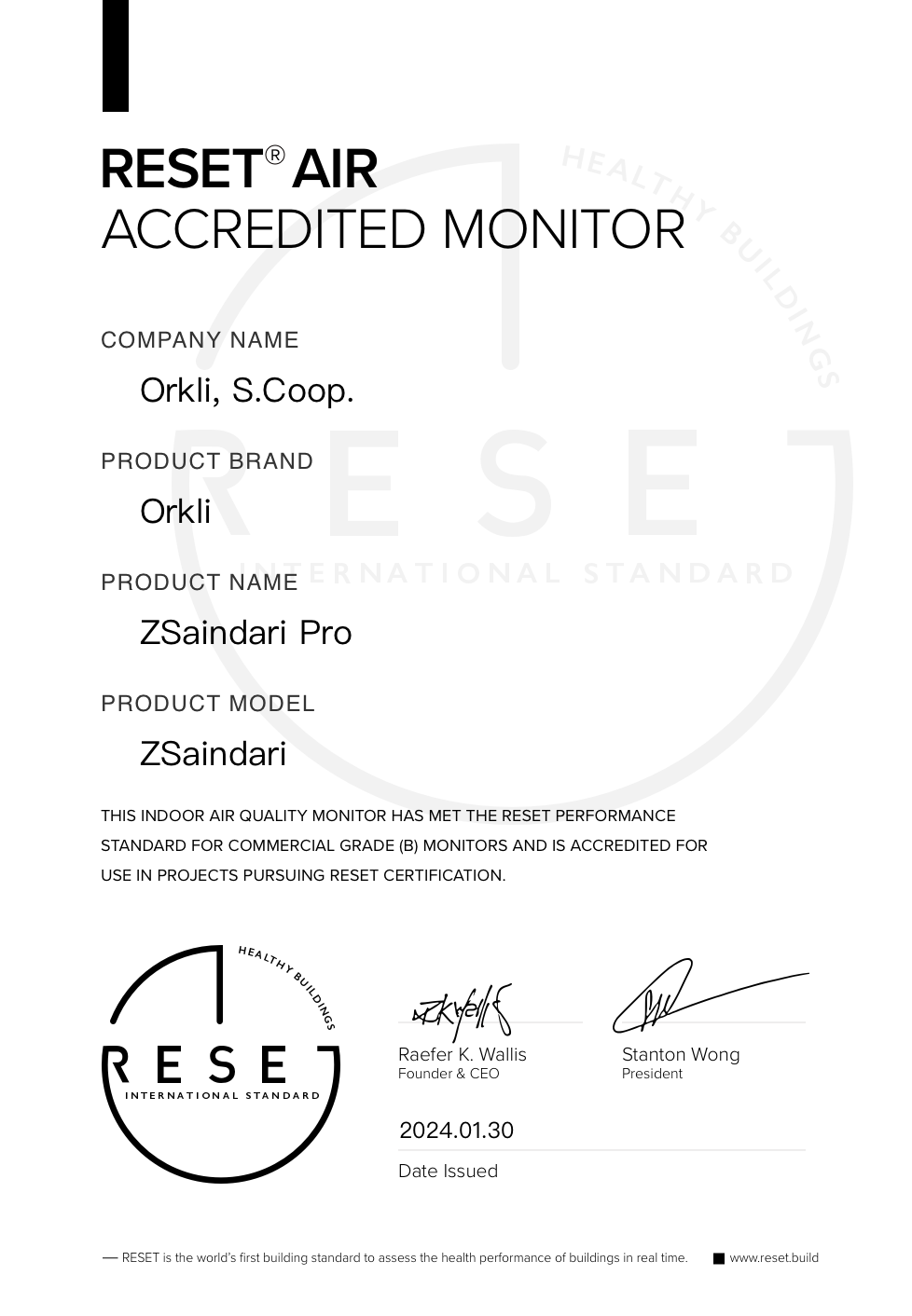 RESET_certificate_Orkli_Zsaindari Pro